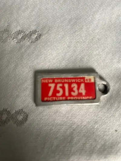 1962 War Amps New Brunswick Key Tag, View more