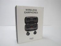 Wireless Earbuds by T12 (Brand New)