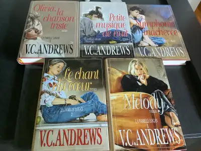 livre, roman Virginia C Andrews 5 tomes série La famille Logan, View more
