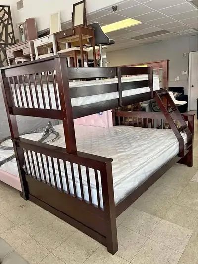 Wooden Bunk Bed With free delivery, View more