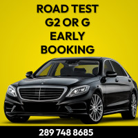 EMERGENCY ROAD TEST BOOKING - G2/G, DRIVE CLASSES