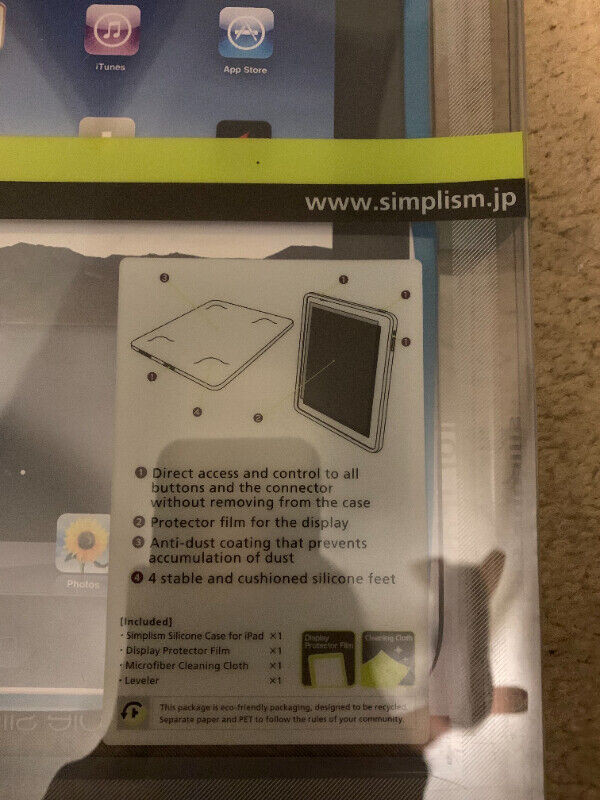 Two Simplism Silicon Case Set for Original iPad ($5.00/each) in iPads & Tablets in Edmonton - Image 2