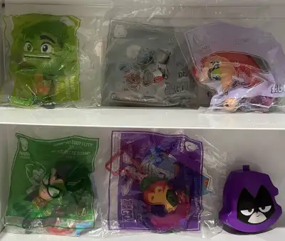 Set of Teen Titans Go! DC 2019 McDonald’s Happy Meal Toys, View more
