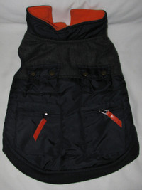 bailey & bella Waterproof Quilted Dog Vest w/Pockets Size M NEW