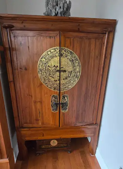 Oriental Wooden Cabinet , View more