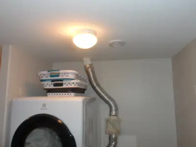 2 light fixtures white in color in excellent condition both for, View more