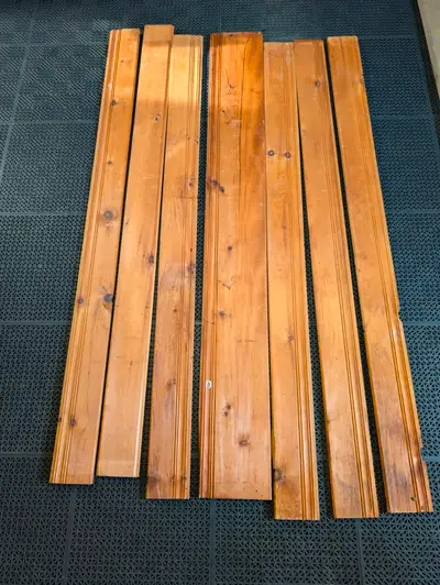 Reclaimed knotty pine tongue and groove paneling boards, View more