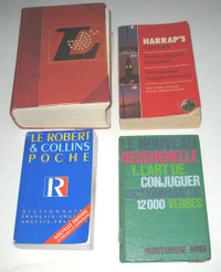 Livres Dictionnaires / Dictionaries Lot 4