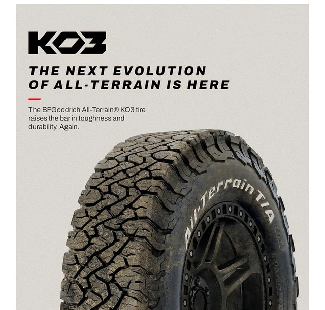 BF Goodridge all-terrain ko3 in Tires & Rims in Cape Breton - Image 2