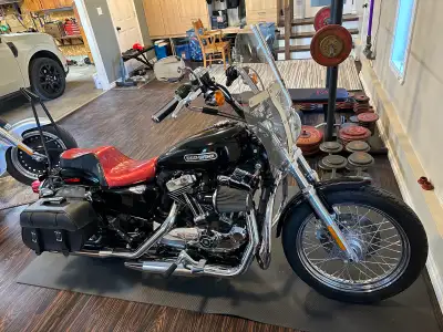2010 Sportster 1200cc 2nd seat for it 10,113km Located in Mayerthorpe. $8000 obo