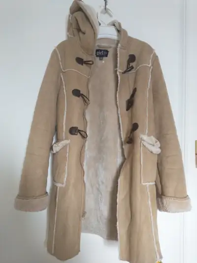 Girl's Faux Shearing Jacket Coat $20, View more
