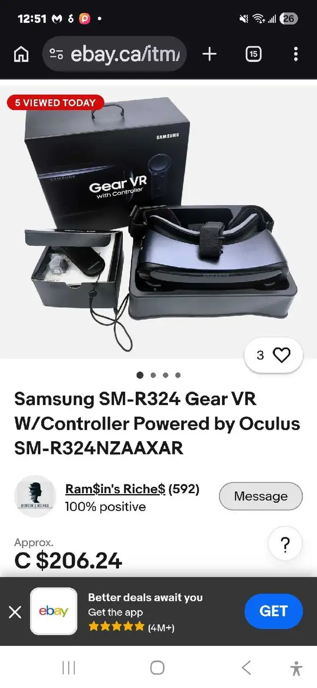 Samsung Gear VR457023796428810242