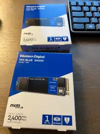 Western Digital 1TB SSD NVMe- New/Sealed