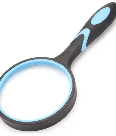 Magnifying Glass 6X with 100mm Jumbo Lens, View more