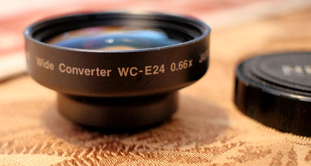 Nikon WC-E24 wide angle converter, mint! in Cameras & Camcorders in St. Catharines