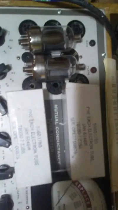 1 Pair NOS NIB JAN 6146W Transmitting tubes, View more