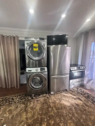 Must GO Stainless Washer dryer can DELIVER, View more