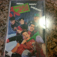 New Kids on the Block Merry Merry Christmas cassette