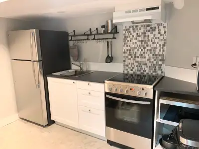 MODERN STUDIO BASEMENT APT IN PARKDALE