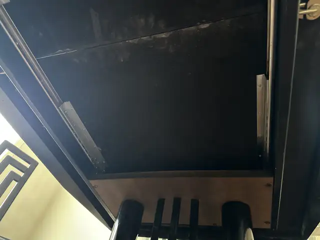 Dinning Room Table and Glass China Cabinet w/ High Gloss Cabinet in Dining Tables & Sets in Bedford - Image 6