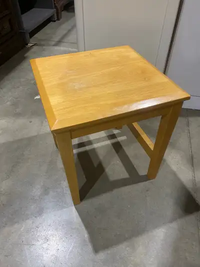 Small Wood End Table, View more