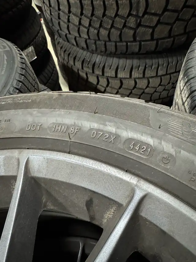 235/55R19 WINTER TIRES AND RIMS, YEAR 21 DOT!! in Tires & Rims in Markham / York Region - Image 5