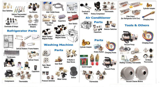 OEM and NON OEM Home Appliance Parts in Washers & Dryers in Oshawa / Durham Region - Image 2