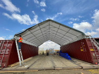 40 ft Containers with Shelter
