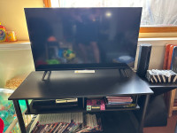 TCL 36x20” smart tv with stand