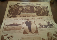 The Toronto Sunday World, 2 Issues, 1923, 1924