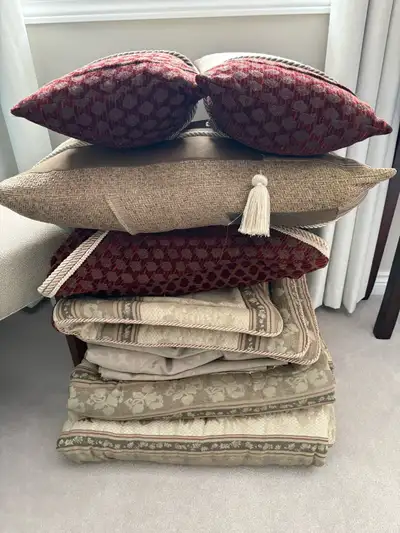 Bedspread, pillows, etc., View more