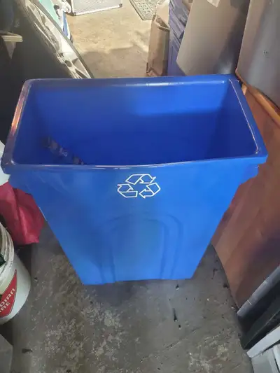 Blue bin recycle , View more