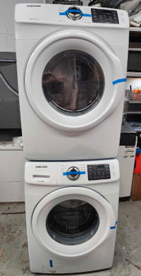 WASHER AND DRYER SET LIKE NEW WITH WARRANTY 