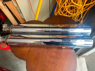 I took these off my 2016 Road Glide. $100 OBO. Worked great just wanted a different sound. You can g...