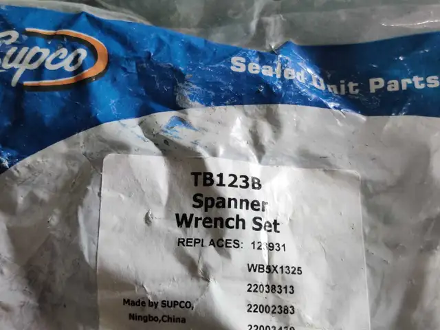 Spanner Wrench Set TB123B (Washing Machine)598691488570419201