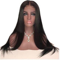 High Volume 13*6” Lace Front Wig  Straight Brazilian Human Hair