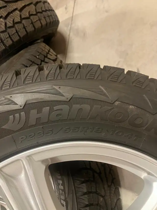 Hankook Winter Tires on Rims in Tires & Rims in Kitchener / Waterloo - Image 3