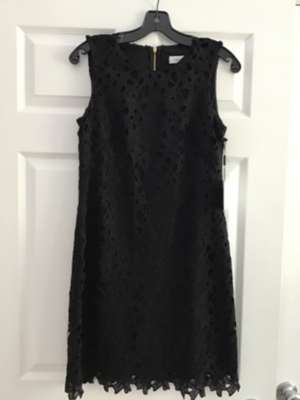 Black textured CALVIN KLEIN dress size 4 in Women's - Dresses & Skirts in Ottawa