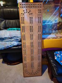 Custom cribbage boards