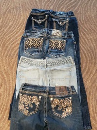 REDUCED women's fancy jeans (31 × 33) 