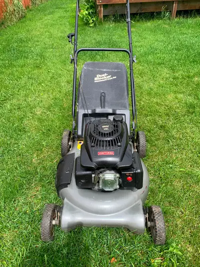 Craftsman 140cc OHV engine 21 inch gas push lawn mower, View more