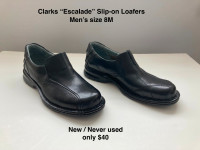 Clarks "Escalade" Slip-on Loafers (8M) - new - only $40 !