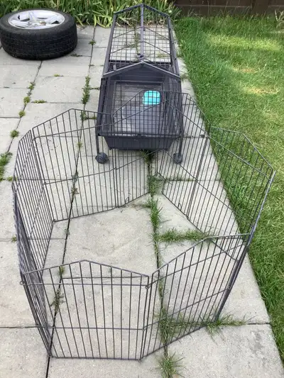 Rabbit Cage & Playpen, View more