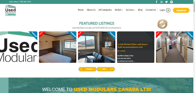 USED MODULARS TIMMINS- List and Buy Used Modulars in Other Business & Industrial in Timmins