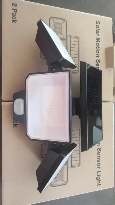 Solar motion sensor light, View more