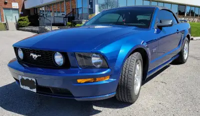 2007 Mustang GT Convertible in True Blue Metallic for sale Certified. Mature 2nd owners. This car fe...
