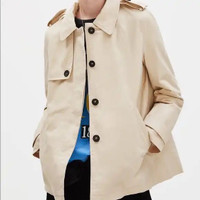 Swing Trench Jacket ~ Size SM