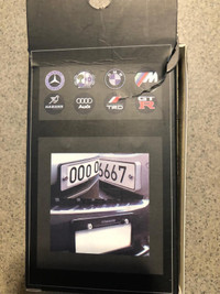 4ps boulons pour plaque d'immatriculation Mercedes Benz neufs
