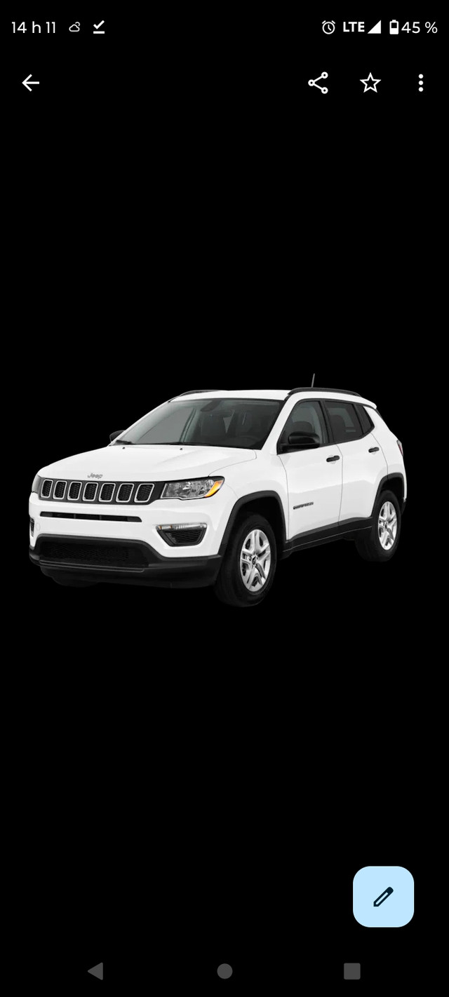 JEEP COMPASS 2019 AUTOMATIC dans Autos et camions  à Ville de Montréal