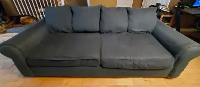 Blue sofa and loveseat for sale, View more